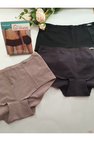 Красиві жіночі бавовняні трусики-шортики La Vivas 10189